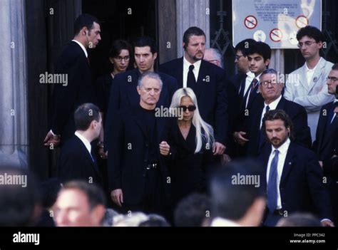 miriam versace|gianni versace funerals.